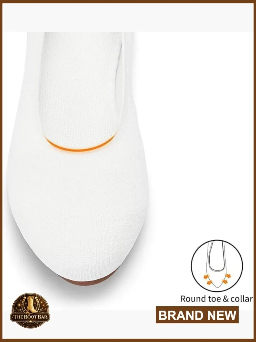 Women's Ballet Flats Breathable Knit Slip On Comfortable Round Toe Walking